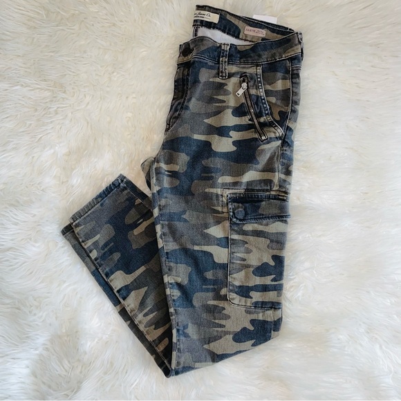 Mavi Pants - Mavi Juliette Skinny Camo Cargo Pants